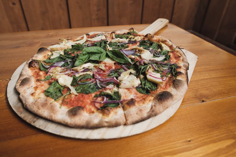 Veggie Supreme pizza for catering events